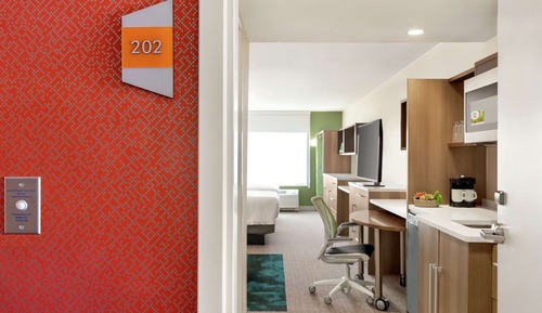 Studio, 2 Queen Beds, Accessible (Hearing)