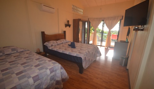 Double Deluxe Room, Seaview and Patio