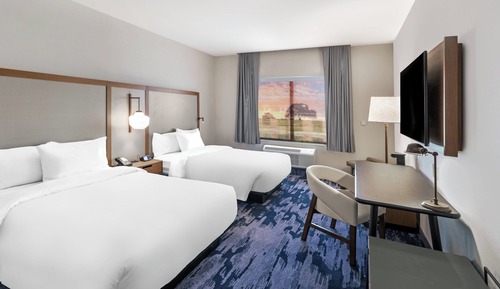 Room, 2 Queen Beds (Mobility Accessible, Roll-In Shower)