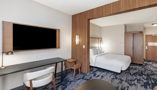 Suite, 1 King Bed with Sofa bed