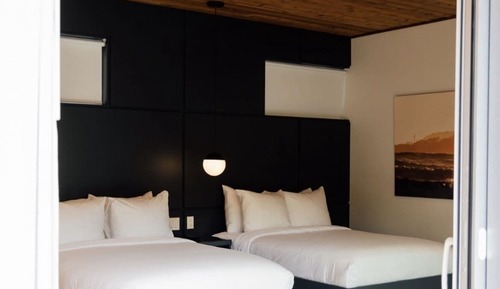 Premium Studio, 2 Double Beds, Ocean View
