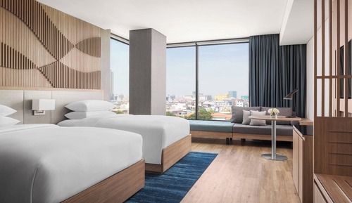 Executive Room, 2 Double Beds, Non Smoking