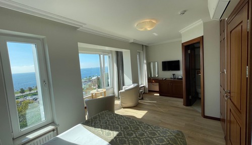 Deluxe Double Room, 1 Double Bed, Sea View
