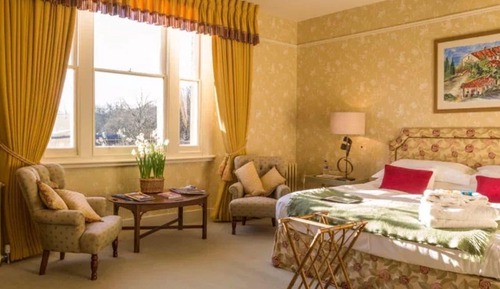 Luxury Double Room, Garden View (Walnut)