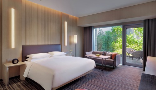 1 King Bed with Terrace