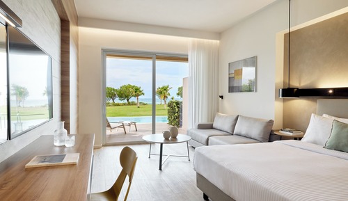 Classic Room, Pool Access, Partial Sea View