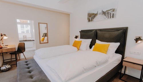 Superior Double Room, Private Bathroom, Partial Sea View