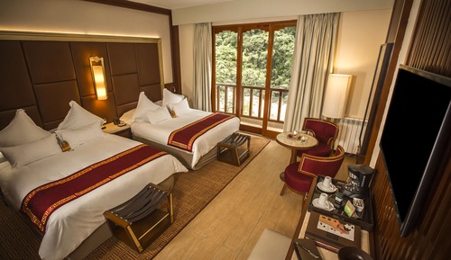 Deluxe Room, 2 Double Beds, Balcony, River View