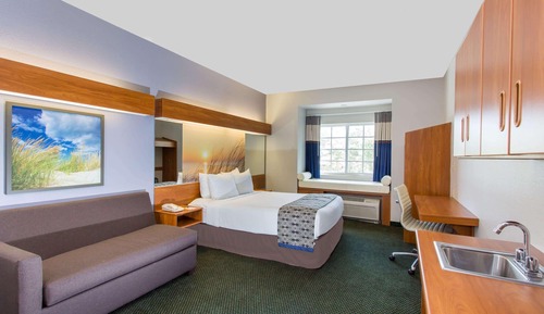 Studio Suite, 1 Queen Bed, Accessible, Non Smoking (Mobility/Hearing/Tubw/Grab Bars)