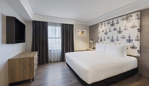 Penthouse, 1 King Bed with Sofa bed, Kitchen