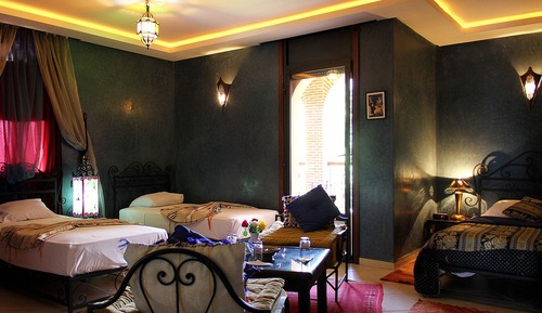 Family Quadruple Room, Pool View (Karim)