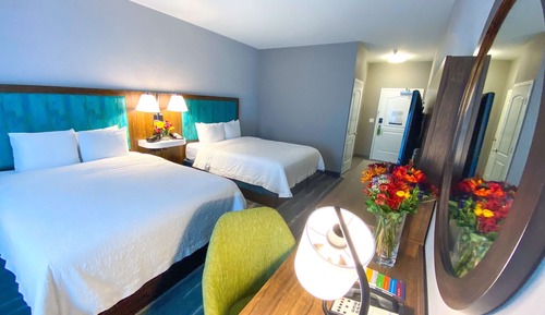 Standard room with two queen beds