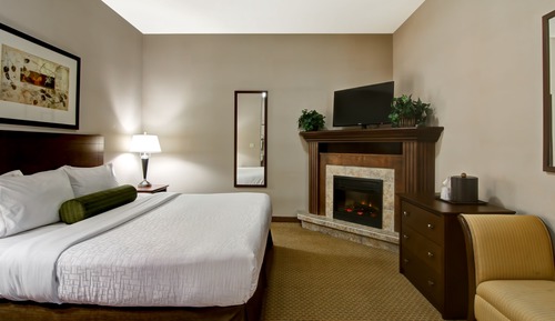 Executive Suite, 1 King Bed, Fireplace