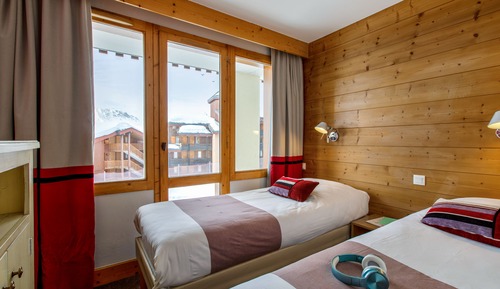 Apartment 8 people - 2 bedrooms + 1 sleeping alcove - Mountain view - South-facing