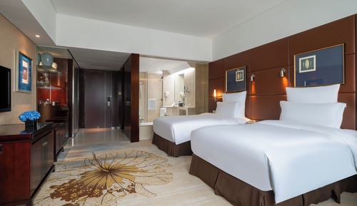 Deluxe Room, 2 Twin Beds, View