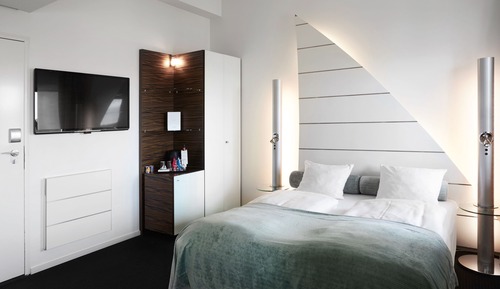 Standard double room with a double bed or twin beds