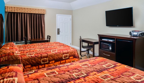 Double Room, 2 Double Beds, Non Smoking