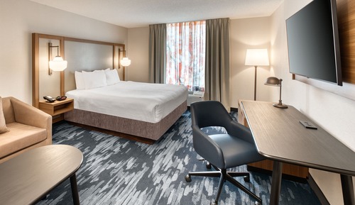 Room, 1 King Bed with Sofa bed, Non Smoking
