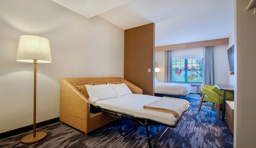 Studio, 1 King Bed with Sofa bed, Non Smoking