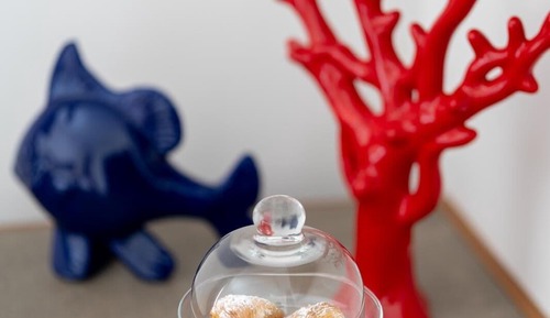 Comfort Double Room, Partial Sea View (Blu Cobalto)