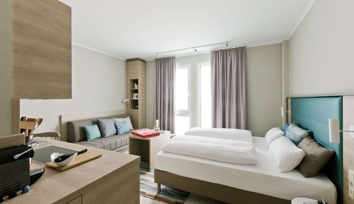 Superior Apartment, 1 Double Bed, Courtyard View (Superior Apartment)
