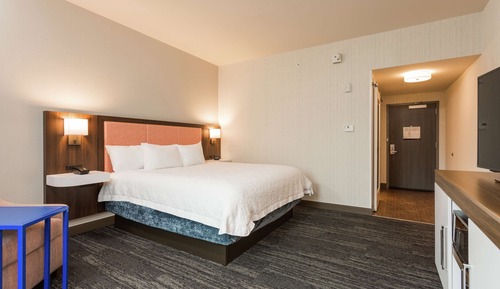 Room, 1 King Bed, Refrigerator & Microwave