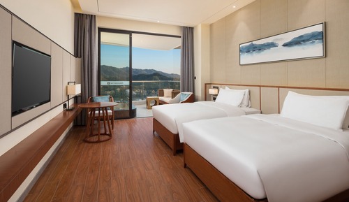 Executive Room, 2 Twin Beds, Smoking (Hot Spring View)