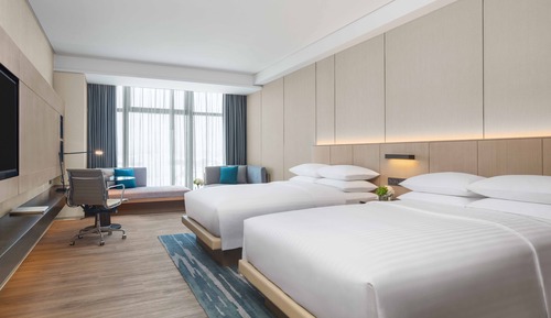 Deluxe Room, 2 Double Beds, Non Smoking