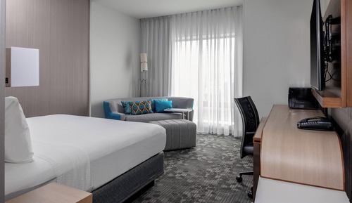 Room, 1 King Bed with Sofa bed (Hearing Accessible)