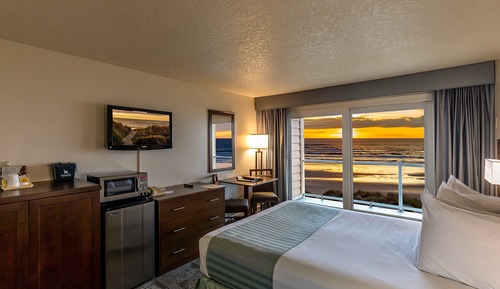 Standard Room, 1 Queen Bed, Pets Allowed, Oceanfront