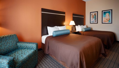 Standard Room, 2 Queen Beds, Accessible, Refrigerator & Microwave