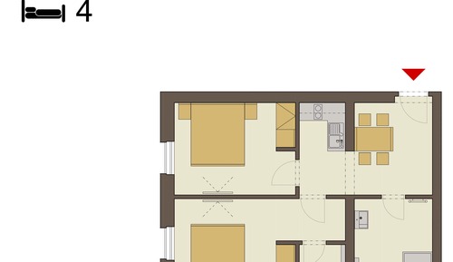 Comfort Room, 2 Bedrooms