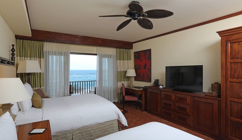 Deluxe Room, 2 Double Beds, Non Smoking, Ocean View (Balcony)