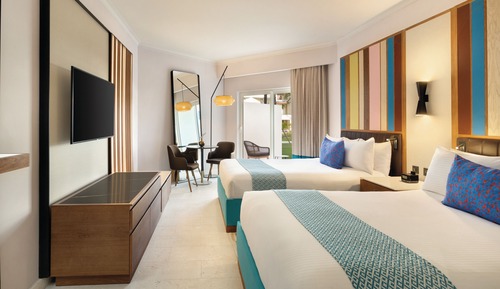 Deluxe Room, 2 Queen Beds, Garden View