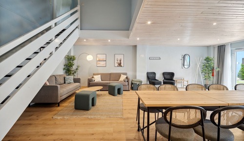 Four-Bedroom Duplex Suite with terrace