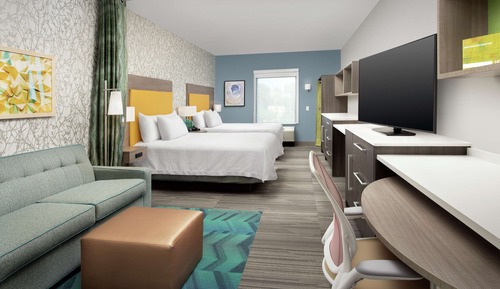 Studio, 2 Queen Beds, Non Smoking