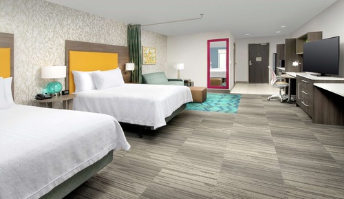 Studio, 2 Queen Beds, Accessible (Hearing)