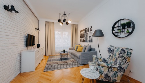 Exclusive Apartment, 1 Double Bed with Sofa bed, Non Smoking, Courtyard View