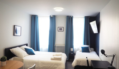 Business Apartment, Multiple Beds, City View