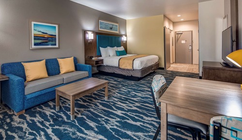 Standard Room, 1 King Bed, Kitchenette, Bay View (with Sofabed)