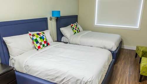 Deluxe Room, 2 Double Beds with Fridge, Microwave