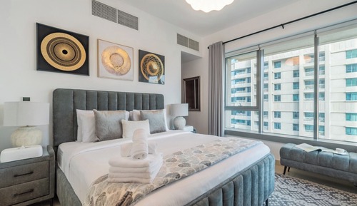 Deluxe Apartment, 1 Bedroom, Balcony, City View