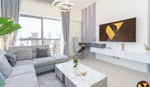 Luxury Apartment, Balcony, City View