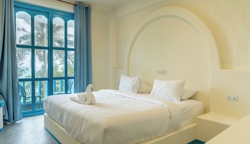 Deluxe Double Room, Balcony, Sea View
