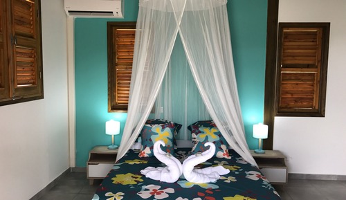 Traditional Chalet, 1 Double Bed, Sea View