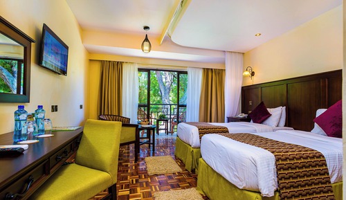 Double or Twin Room, Balcony, Hill View