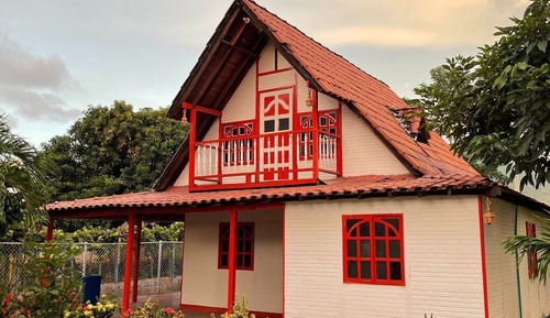 Family Bungalow, Balcony, Garden View