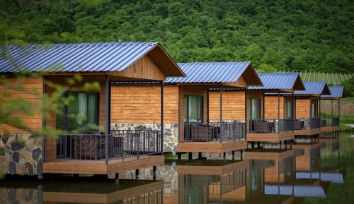 Basic Cabin, Balcony, Lake View