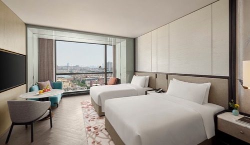 Classic Room, 2 Double Beds, City View