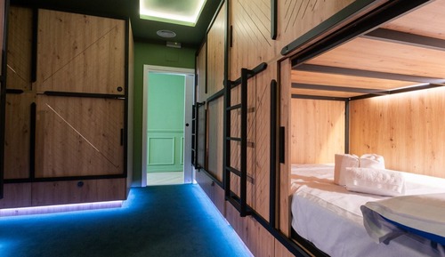 Japanese-style Shared Dormitory, 1 Twin Bed